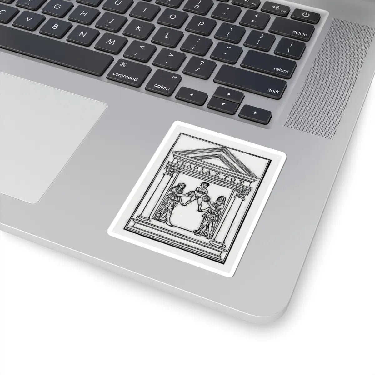SKU:TSS-STICK-LRNLTT-3X3-5 Sizes:3" × 3" Types:White
