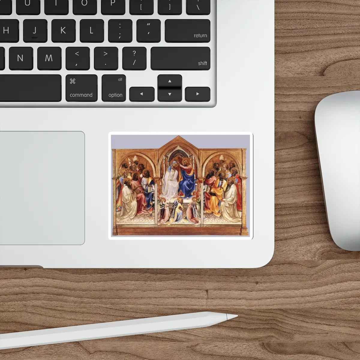 SKU:11431685219484192274 Sticker types:White Shape:Die-Cut Sizes:4" × 4"