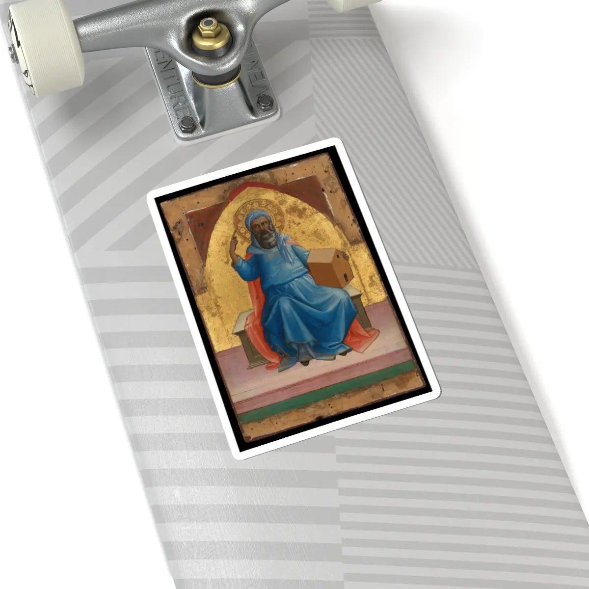 SKU:TSS-STICK-LRNMNC-6X6-4 Sizes:6" × 6" Types:White