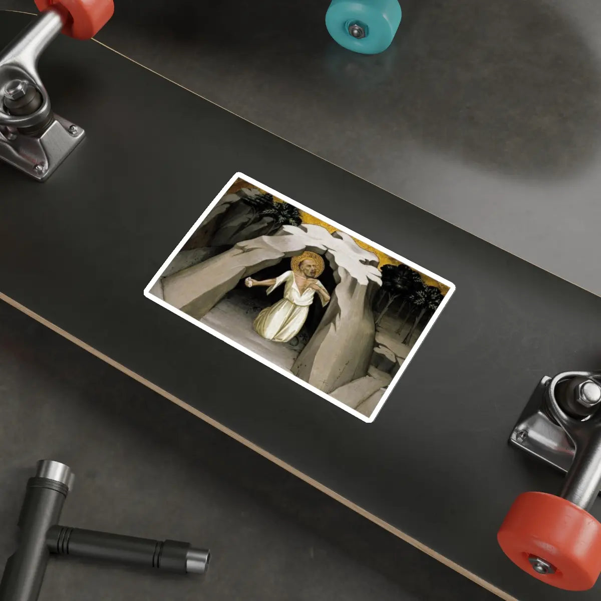 SKU:12278811621886644272 Sticker types:White Shape:Die-Cut Sizes:6" × 6"