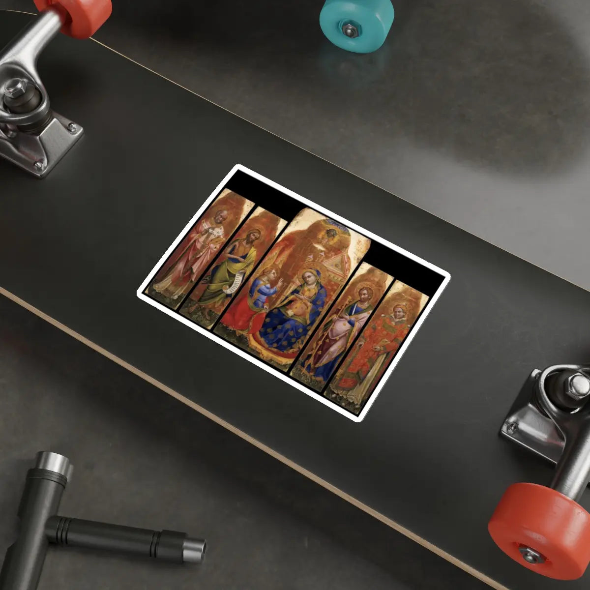 SKU:12796625715538818540 Sticker types:White Shape:Die-Cut Sizes:6" × 6"