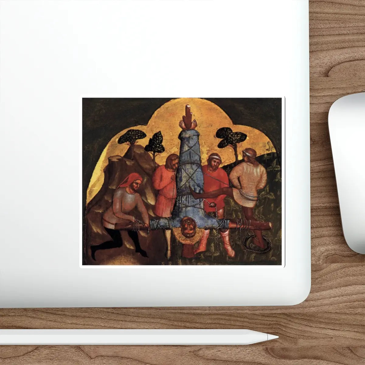 SKU:19984573997465993773 Sticker types:White Shape:Die-Cut Sizes:5" × 5"