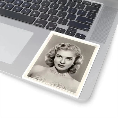 Lori Nelson #02 - 8.25x10 Head & Shoulder B&W Glamour Portrait Vintage Photo from 1-11-1952 1 (Vintage Female Icon) STICKER Vinyl Kiss-Cut Decal - The Sticker Space