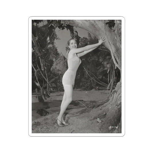 Lori Nelson #133 (Vintage Female Icon) STICKER Vinyl Kiss-Cut Decal 2 Inch White - The Sticker Space