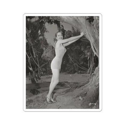 Lori Nelson #133 (Vintage Female Icon) STICKER Vinyl Kiss-Cut Decal 4 Inch White - The Sticker Space