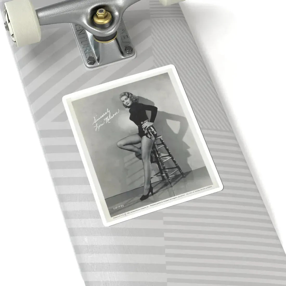 Lori Nelson #14 (Vintage Female Icon) STICKER Vinyl Kiss-Cut Decal - The Sticker Space