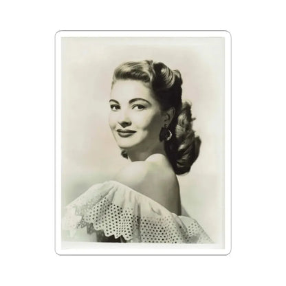 Lori Nelson #16 (Vintage Female Icon) STICKER Vinyl Kiss-Cut Decal 2 Inch White - The Sticker Space