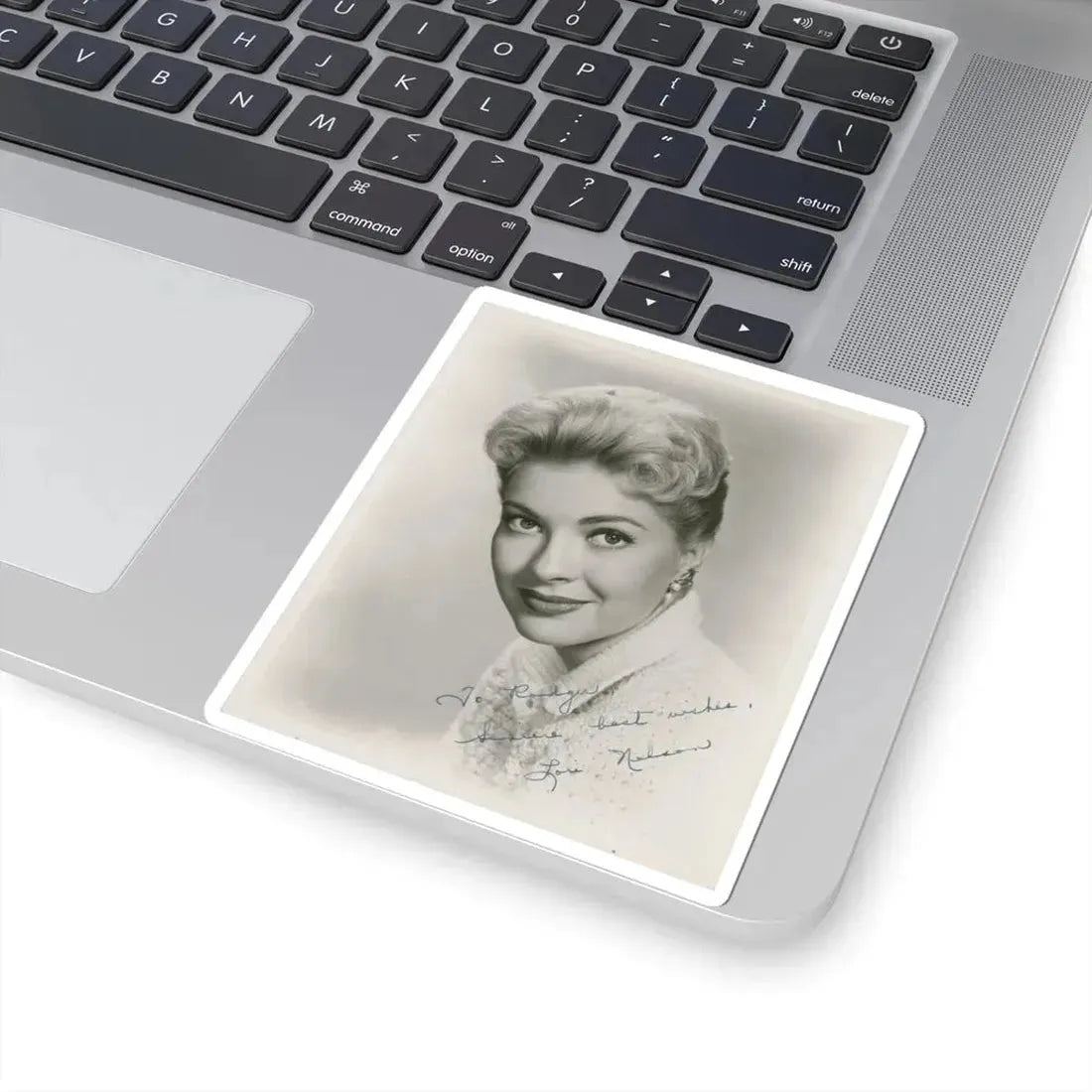 Lori Nelson #160 (Vintage Female Icon) STICKER Vinyl Kiss-Cut Decal - The Sticker Space