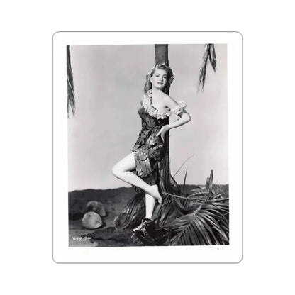 Lori Nelson #161 (Vintage Female Icon) STICKER Vinyl Kiss-Cut Decal 2 Inch White - The Sticker Space