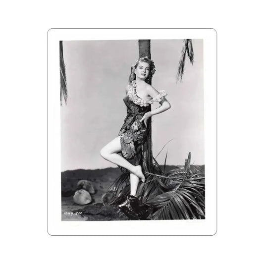 Lori Nelson #161 (Vintage Female Icon) STICKER Vinyl Kiss-Cut Decal 2 Inch White - The Sticker Space