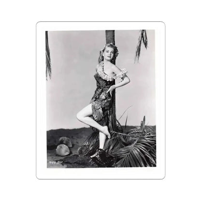 Lori Nelson #161 (Vintage Female Icon) STICKER Vinyl Kiss-Cut Decal 3 Inch White - The Sticker Space