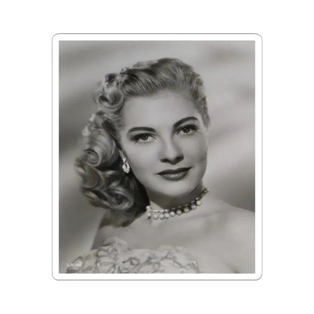 Lori Nelson #166 (Vintage Female Icon) STICKER Vinyl Kiss-Cut Decal 4 Inch White - The Sticker Space