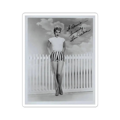 Lori Nelson #171 (Vintage Female Icon) STICKER Vinyl Kiss-Cut Decal 3 Inch White - The Sticker Space