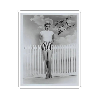 Lori Nelson #171 (Vintage Female Icon) STICKER Vinyl Kiss-Cut Decal 4 Inch White - The Sticker Space