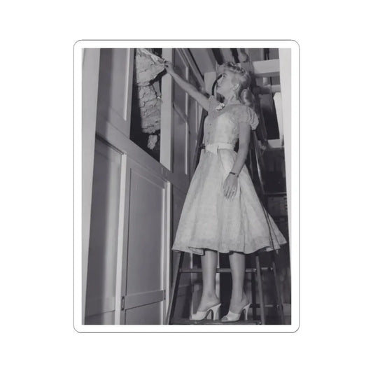 Lori Nelson #180 (Vintage Female Icon) STICKER Vinyl Kiss-Cut Decal 2 Inch White - The Sticker Space