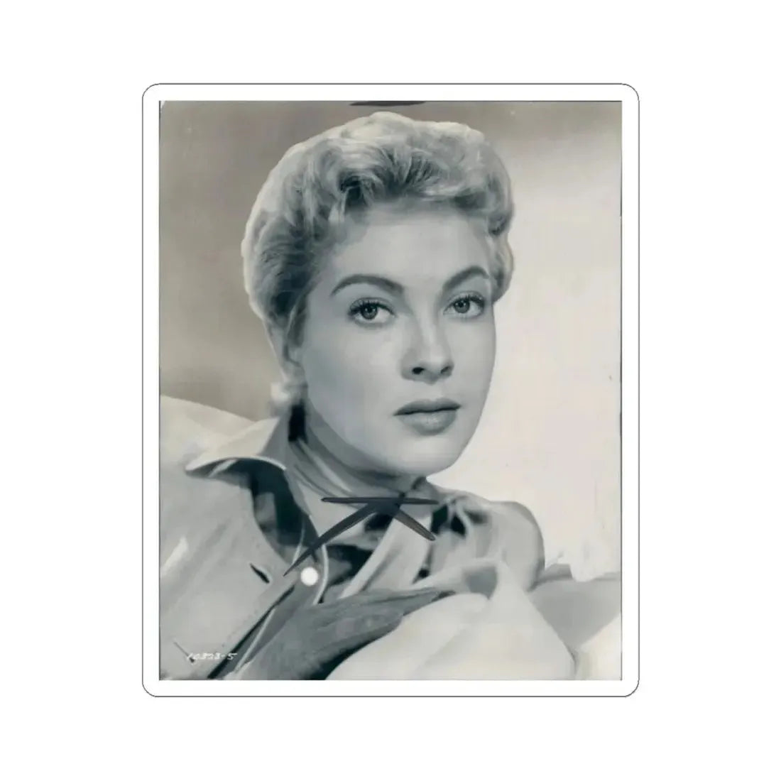 Lori Nelson #19 (Vintage Female Icon) STICKER Vinyl Kiss-Cut Decal 3 Inch White - The Sticker Space