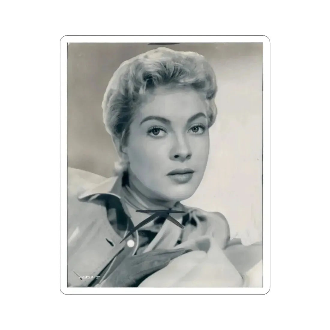 Lori Nelson #19 (Vintage Female Icon) STICKER Vinyl Kiss-Cut Decal 4 Inch White - The Sticker Space