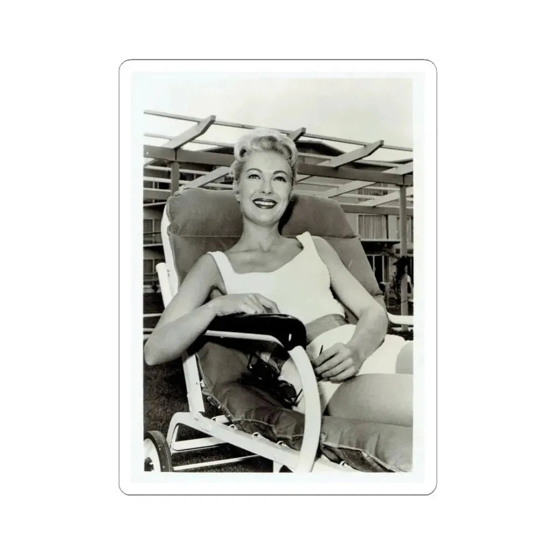 Lori Nelson #198 (Vintage Female Icon) STICKER Vinyl Kiss-Cut Decal 3 Inch White - The Sticker Space