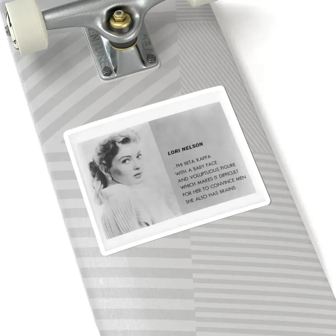 Lori Nelson #202 (Vintage Female Icon) STICKER Vinyl Kiss-Cut Decal - The Sticker Space