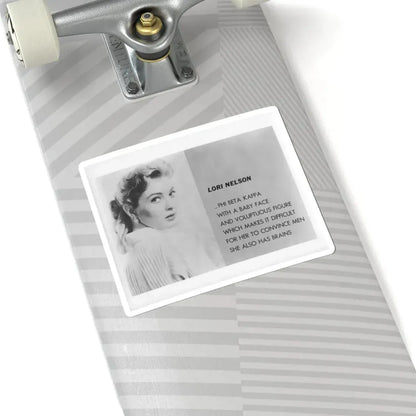 Lori Nelson #202 (Vintage Female Icon) STICKER Vinyl Kiss-Cut Decal - The Sticker Space