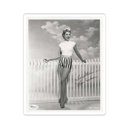 Lori Nelson #214 (Vintage Female Icon) STICKER Vinyl Kiss-Cut Decal 2 Inch White - The Sticker Space