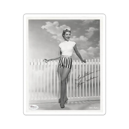 Lori Nelson #214 (Vintage Female Icon) STICKER Vinyl Kiss-Cut Decal 3 Inch White - The Sticker Space