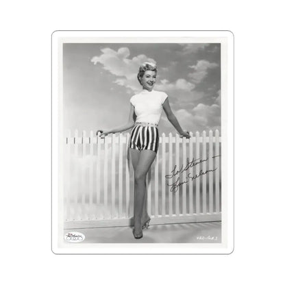 Lori Nelson #214 (Vintage Female Icon) STICKER Vinyl Kiss-Cut Decal 4 Inch White - The Sticker Space