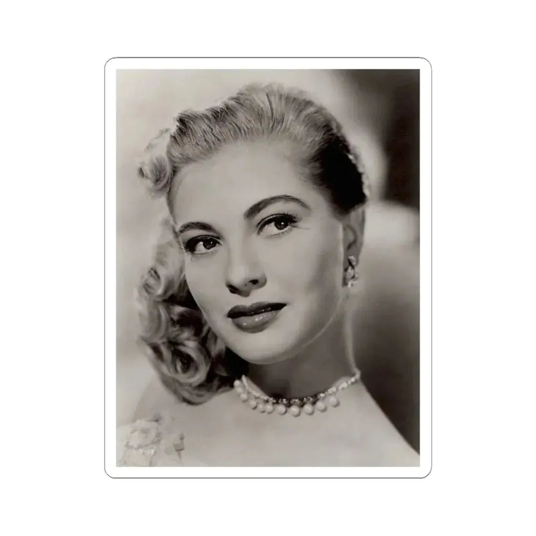 Lori Nelson #217 (Vintage Female Icon) STICKER Vinyl Kiss-Cut Decal 6 Inch White - The Sticker Space