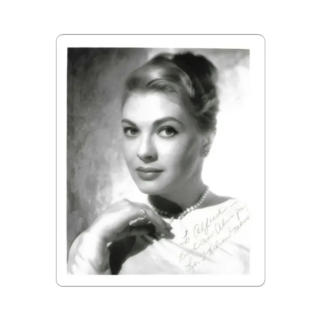 Lori Nelson #234 (Vintage Female Icon) STICKER Vinyl Kiss-Cut Decal 2 Inch White - The Sticker Space