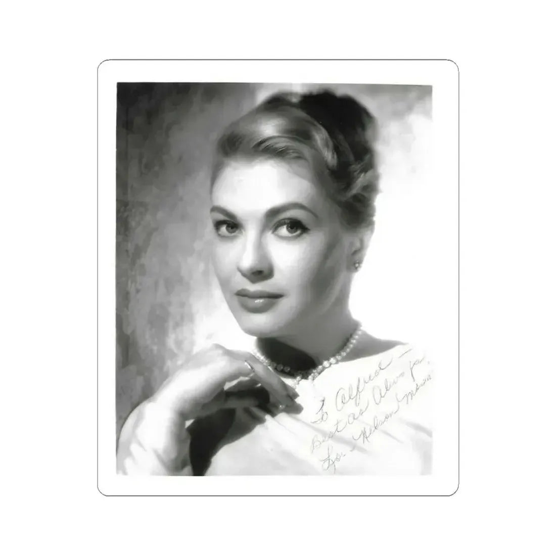 Lori Nelson #234 (Vintage Female Icon) STICKER Vinyl Kiss-Cut Decal 4 Inch White - The Sticker Space