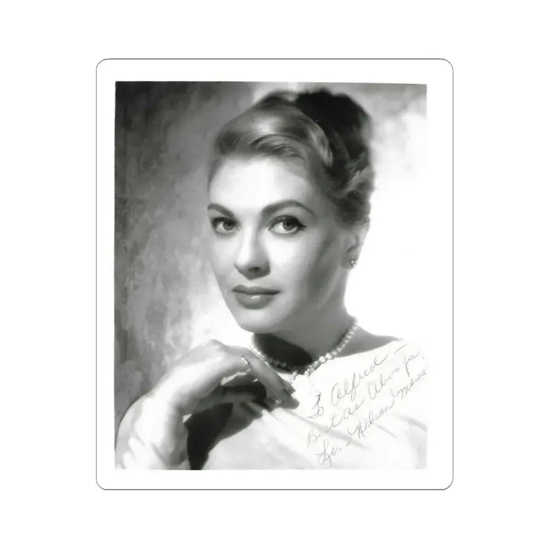 Lori Nelson #234 (Vintage Female Icon) STICKER Vinyl Kiss-Cut Decal 6 Inch White - The Sticker Space