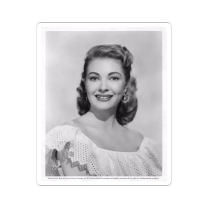 Lori Nelson #40 (Vintage Female Icon) STICKER Vinyl Kiss-Cut Decal 2 Inch White - The Sticker Space