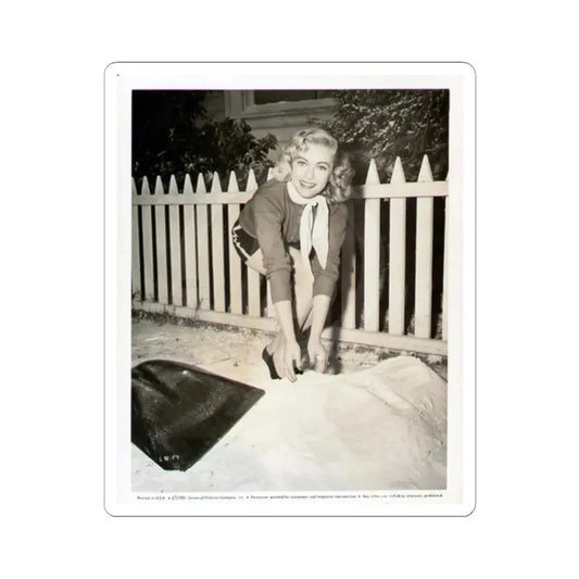 Lori Nelson #44 (Vintage Female Icon) STICKER Vinyl Kiss-Cut Decal 2 Inch White - The Sticker Space