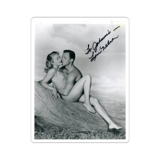 Lori Nelson #70 (Vintage Female Icon) STICKER Vinyl Kiss-Cut Decal 2 Inch White - The Sticker Space