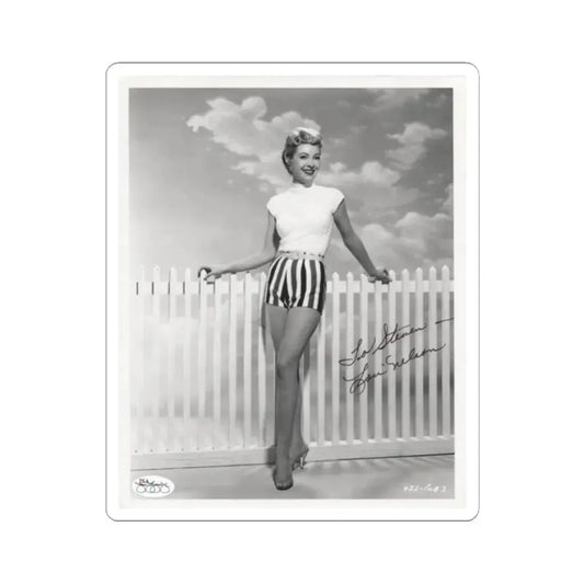 Lori Nelson #84 (Vintage Female Icon) STICKER Vinyl Kiss-Cut Decal 2 Inch White - The Sticker Space