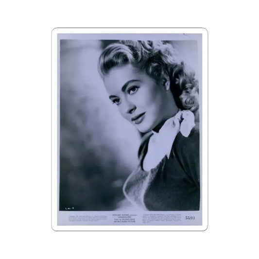 Lori Nelson #89 (Vintage Female Icon) STICKER Vinyl Kiss-Cut Decal 2 Inch White - The Sticker Space