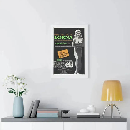 LORNA 1964 - Framed Movie Poster - The Sticker Space