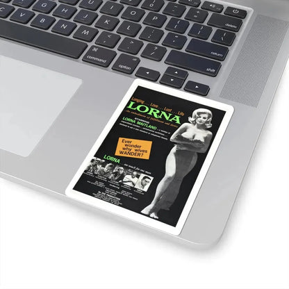 LORNA 1964 Movie Poster - STICKER Vinyl Kiss-Cut Decal - The Sticker Space