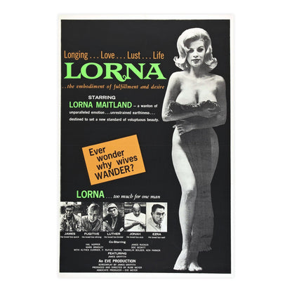 LORNA 1964 - Paper Movie Poster-24″ x 36″ (Vertical)-The Sticker Space