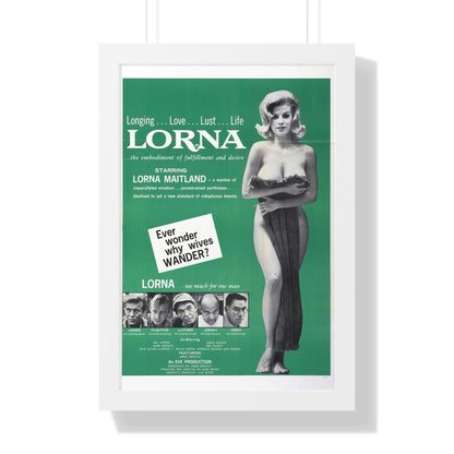 LORNA (2) 1964 - Framed Movie Poster-16″ x 24″-The Sticker Space