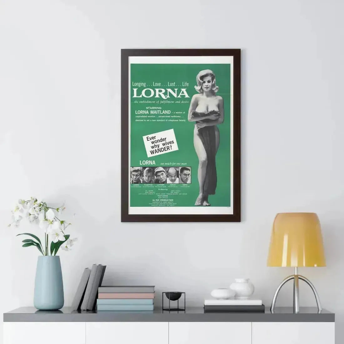 LORNA (2) 1964 - Framed Movie Poster - The Sticker Space