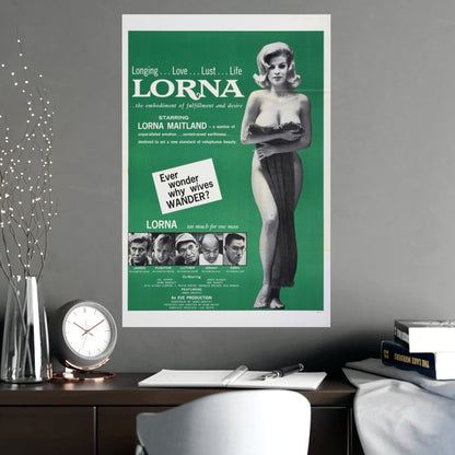 LORNA (2) 1964 - Paper Movie Poster-The Sticker Space