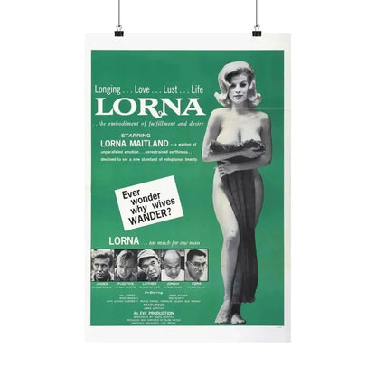 LORNA (2) 1964 - Paper Movie Poster 16″ x 24″ Matte - The Sticker Space