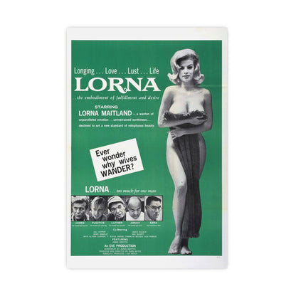 LORNA (2) 1964 - Paper Movie Poster-16″ x 24″ (Vertical)-The Sticker Space