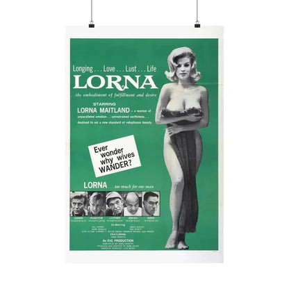 LORNA (2) 1964 - Paper Movie Poster 20″ x 30″ Matte - The Sticker Space