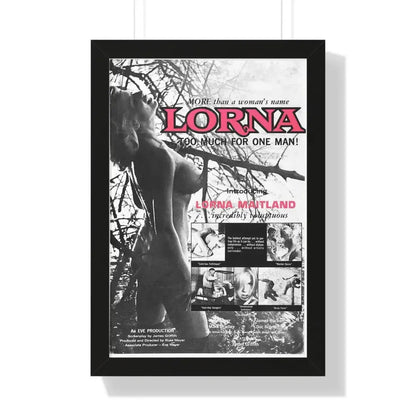 LORNA (3) 1964 - Framed Movie Poster - The Sticker Space
