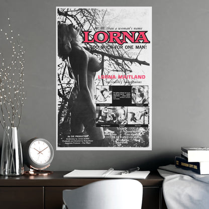 LORNA (3) 1964 - Paper Movie Poster-The Sticker Space