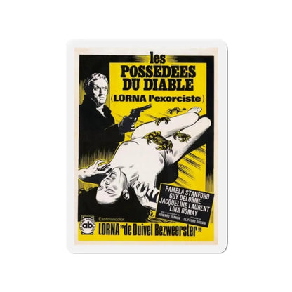 LORNA THE EXORCIST (BELGIAN) 1974 Movie Poster - Refrigerator Magnet - The Sticker Space