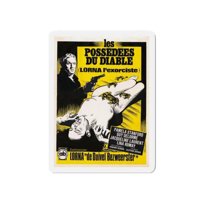 LORNA THE EXORCIST (BELGIAN) 1974 Movie Poster - Refrigerator Magnet - The Sticker Space