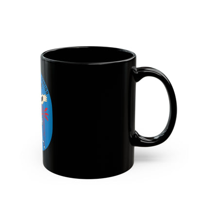 LORSTA Shoal Cove (U.S. Coast Guard) Black Coffee Mug-The Sticker Space